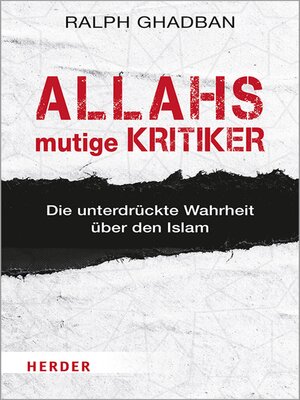 cover image of Allahs mutige Kritiker